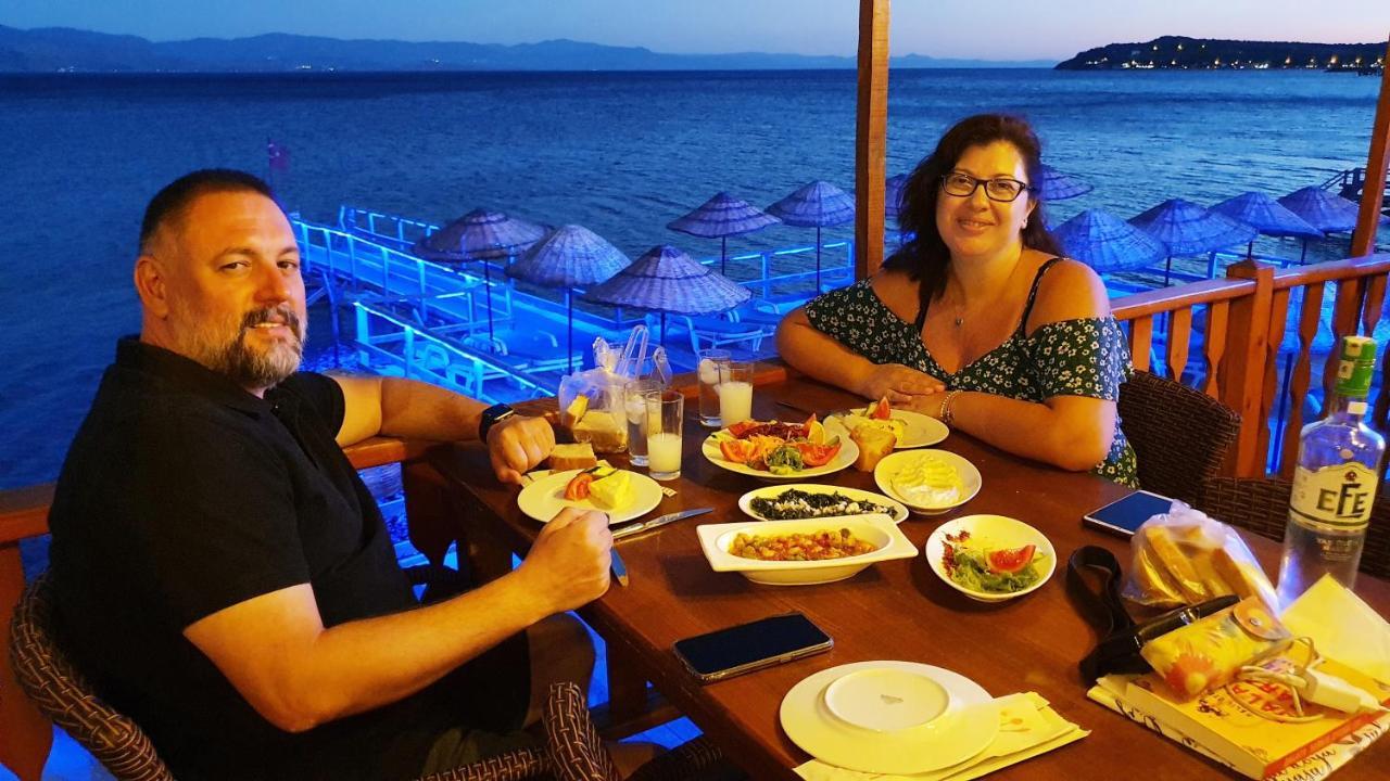 Assos Nazan Motel Restoran Beach Sokakagzi Exterior foto