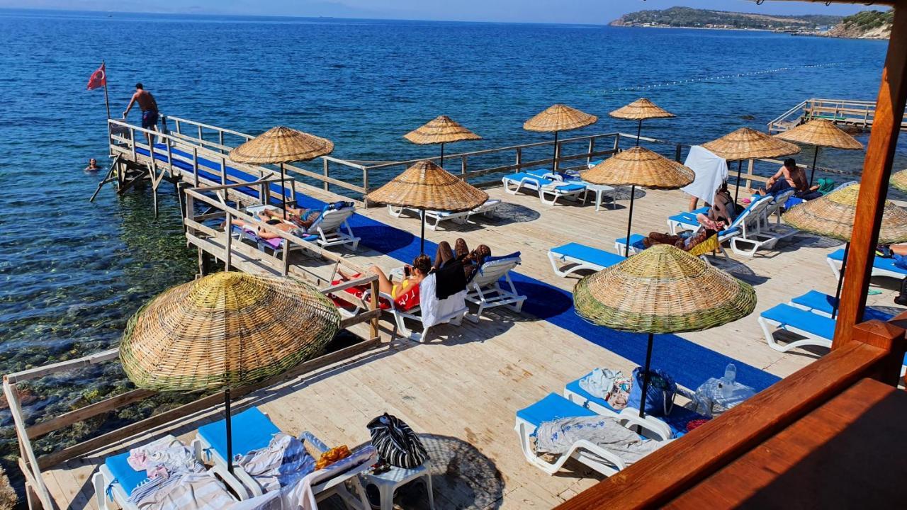 Assos Nazan Motel Restoran Beach Sokakagzi Exterior foto