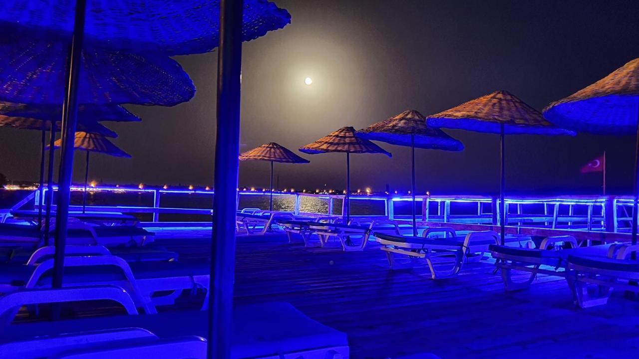 Assos Nazan Motel Restoran Beach Sokakagzi Exterior foto