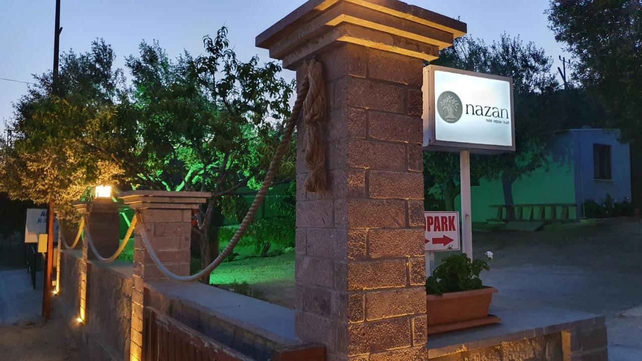 Assos Nazan Motel Restoran Beach Sokakagzi Exterior foto